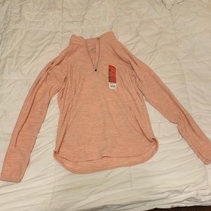 Lightweight light pink soft BCG jacket.